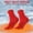 Red, variant on Massage Warm Self-heating Socks - Comfortable Elastic And Durable And Cold-proof Cotton Socks Great for outdoor activities