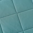 thumbnail image 2 of EVOLIVE Elastane Diamond Quilted All Season Light Weight Single Reversible Cooling Quilt/Comforter (Blue, Full/Queen), 2 of 6