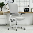 thumbnail image 2 of Furniture of America Inek Ergonomic Office Chair, Gray and White, 2 of 7