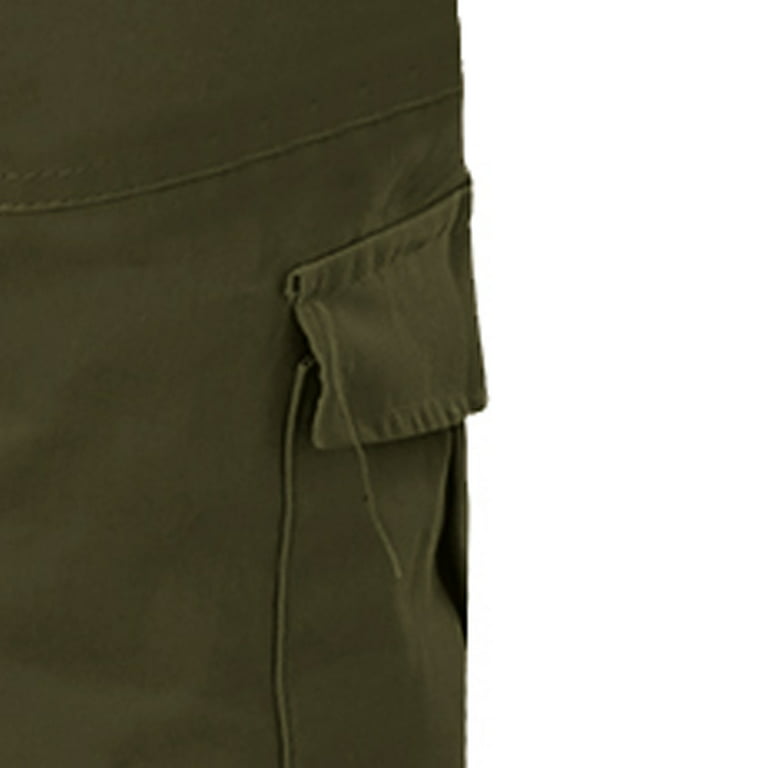 Buy AB CUSTOMS Smart Men Green Flap Pocket Zip Detail Drawstring