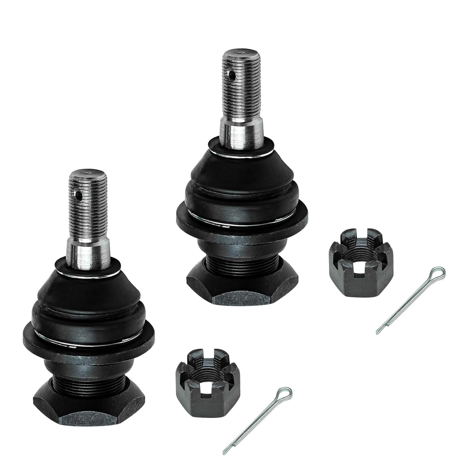 Detroit Axle - Front 9pc Suspension Kit for 1998-2004 Nissan Frontier, 00-04 Xterra, 4 Outer Inner Tie Rod Ends 4 Upper Lower Ball Joints 1 Center Links 1998 1999 2000 2001 2002 2003 2004 Replacement