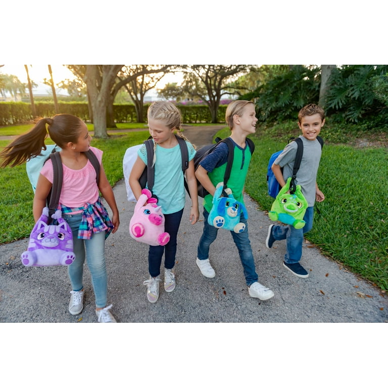 Lunch Pets Insulated Kids Lunch Box Plush Animal and Lunch Box
