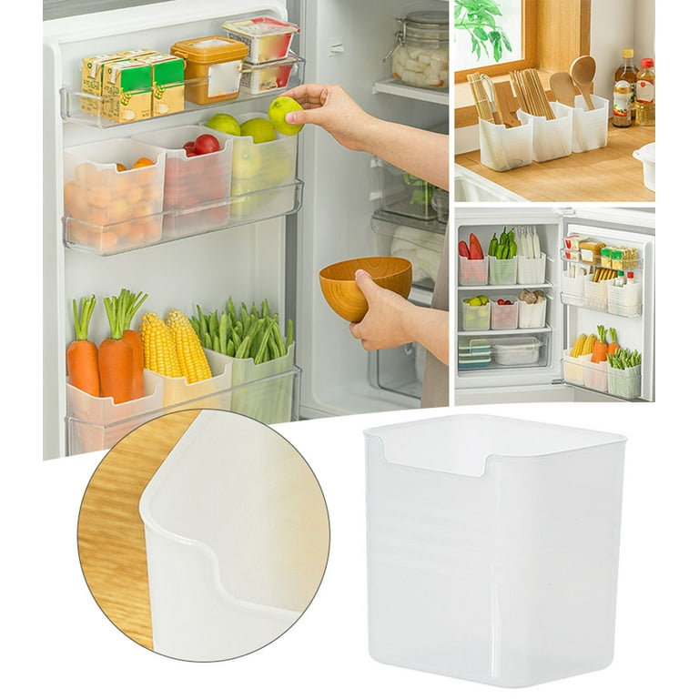 Refrigerator Organizer Box Fridge Side Door Containers Storage Food Storage  Case