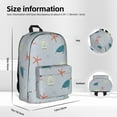 thumbnail image 6 of Goofa Turtles And Shells Printed Backpack,Laptop Backpack,Durable Anti-Theft Travel Work Backpack,Water-resistant Backpack, 6 of 9