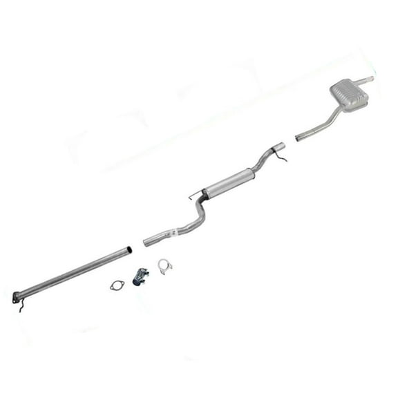 Fits 2000-04 Ford Focus 2.0L Sedan Resonator Muffler Exhaust System