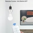 thumbnail image 3 of ziyahi Wireless Smart Light Bulb Socket Hotel Office Store Remote Control Controller Intelligent Device Home Supplies 3 Gang Switch, 3 of 6