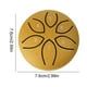 thumbnail image 3 of Instrumentos Percusión Tambre Handpan Acero Tambor 3 Pulgadas 6 Notas (oro), 3 of 9