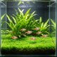 thumbnail image 1 of Tapete de Césped Artificial para Acuario: Sustrato Vegetal Denso y Realista para El Paisajismo de Peceras | Decoración de Césped Acuático Simulado, No Se Desprende, Tapete de Plástico Suave Seguro pa, 1 of 6