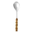 thumbnail image 3 of Kitchen Gadgets Kezqiaxn Natural Bamboos Handle Stainless Steel Tableware Dessert Salad Spoon Fork Bamboos Handle Steak Knife Fork Spoon Tea Spoon, 3 of 3