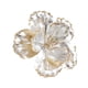 thumbnail image 5 of 2 piezas de flores artificiales navideñas, adorno para , flores navideñas con purpurina DIY, flores decorativas para ramo de corona, 5 of 7