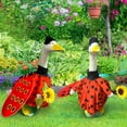 thumbnail image 3 of Spring Ladybug Goose Outfit Lawn Porch Goose Clothes with Wings 23" Spring Ladybug Outdoor Patio Yard Lawn Art Decoration, 3 of 7