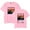 Pink, variant on Stephen Sanchez Angel Face T-shirt Casual Short Sleeve Unisex Crewneck Fashion Tee