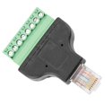 thumbnail image 1 of Cabezal de conversión macho C, 8P8C Ethernet RG-45 Pin macho Cabezal de conversión macho R Cabezal de conversión macho Estética elegante, 1 of 12