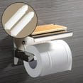 thumbnail image 3 of Lot de 2 Porte-Papier Hygiénique, Insert de Porte-Rouleau de Papier de Toilette en Plastique pour Remplacement de Rouleau de Toilette de Restaurant Domestique à Ressort, 3 of 5