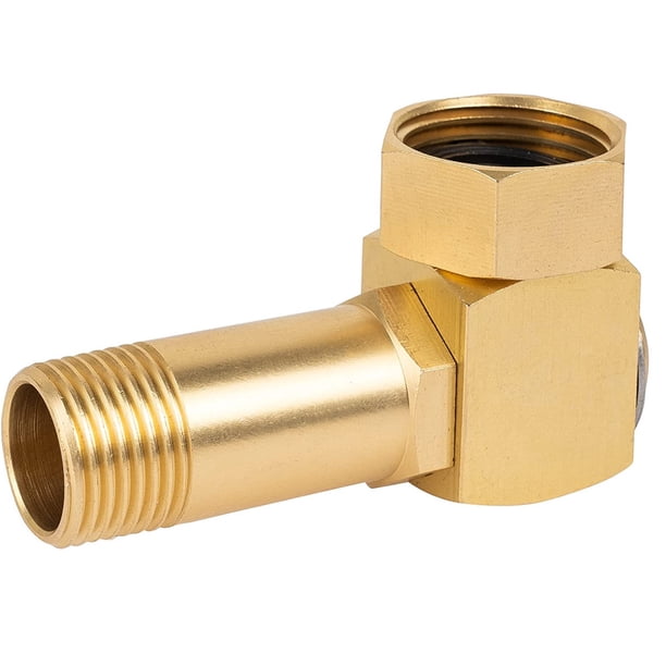 Adaptador de manguera, pieza de repuesto giratoria de latón, accesorios de piezas del carrete de manguera pieza giratoria de repuesto