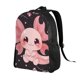 thumbnail image 2 of Fotbe Chibi Axolotl Sakura Fantasy Mochila de Viaje para Laptop, Mochila Ejecutiva Delgada y Resistente 15.6", 2 of 8
