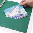 thumbnail image 4 of 50 Pack of Bulk Wholesale 1 Inch 3 Ring Hardcover Binders with Clear Transparent Covers for Picture and Note Display for Office Employees in Hunter Green, 4 of 7