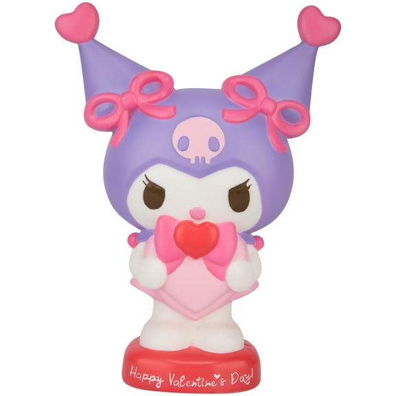 Sanrio 12 Inch Kuromi with Love is Sweet Heart Valentines Day Lighted Decor