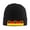 Black, variant on Flag Of Germany Winter Beanie Hats for Men Women Warm Cozy Knitted Cuffed Skull Cap Red