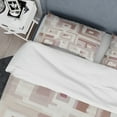 thumbnail image 4 of Designart 'Pink Geometric Form Windows II' Geometric Duvet Cover Set, 4 of 4