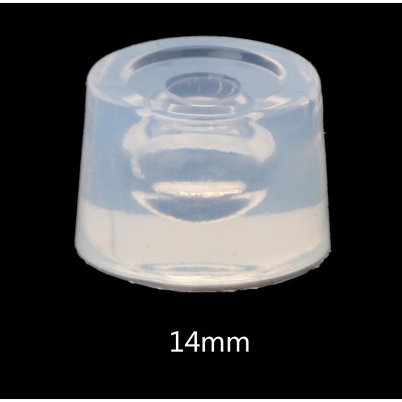 LAIQIEN DIY Sphere Round Silicone Mold for Resin Epoxy Jewelry Making Homemade Ball Soap Molds Free Grinding Creative Mold