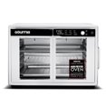 thumbnail image 1 of Gourmia 25 Qt French Door Digital Air Fryer Oven, 12 Presets, 1700W, White, 1 of 8