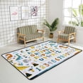 thumbnail image 4 of FREEAM Soft Kids Rug Dino Collection with Alphabet Area Rug Children Non Skid Animal Area Rug for Playroom & Nursery - 63x48 inch, 4 of 6