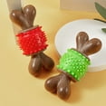 thumbnail image 6 of PPgejGEK Chew Toy for Aggressive Chewers Medium Large Dogs - Splinter-Free Natural Wood Green Bone, 6 of 9