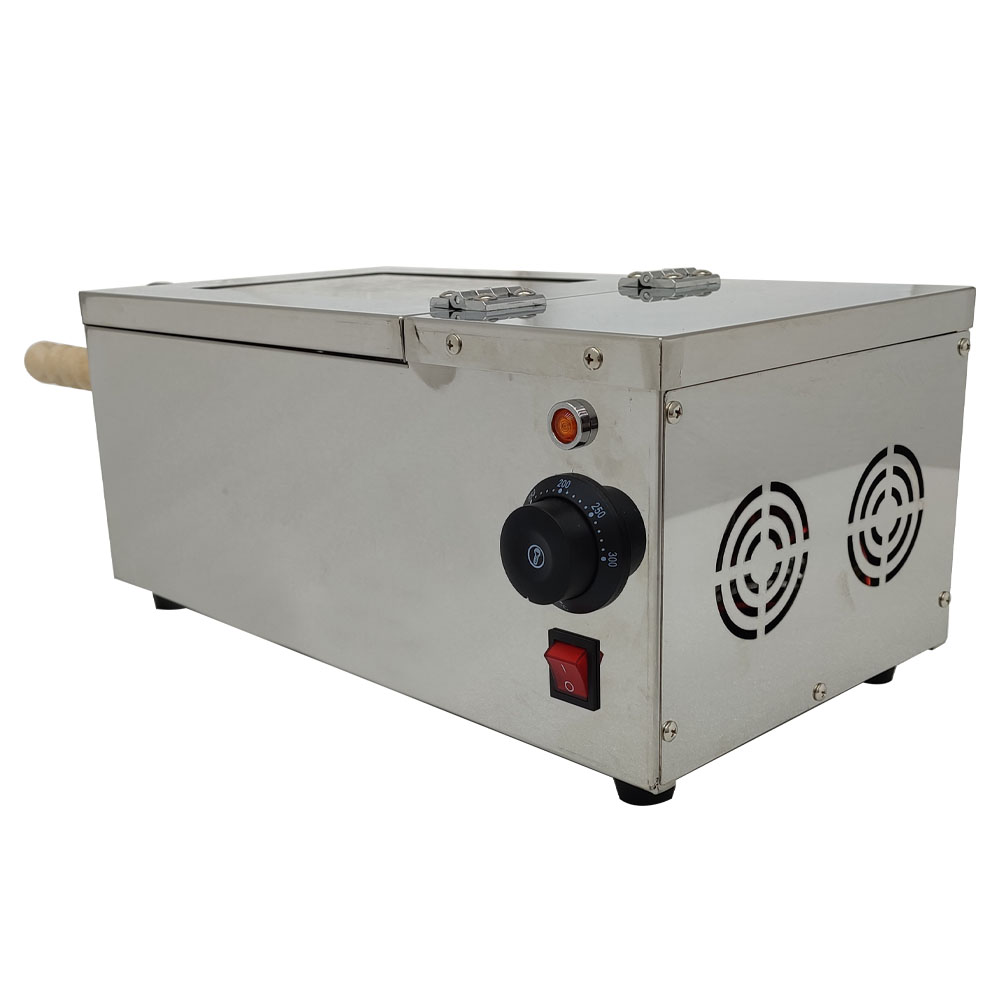 Banfluxion Chimney Cake Roll Oven Machine with 2pcs Roll Tools 110V 1500W