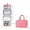 Pink, variant on Large Toiletry Bag Travel Bag with Hanging Hook, Water-Resistant Makeup Cosmetic Bag Travel Organizer for Accessories, Shampoo, Full Sized Container, Toiletries