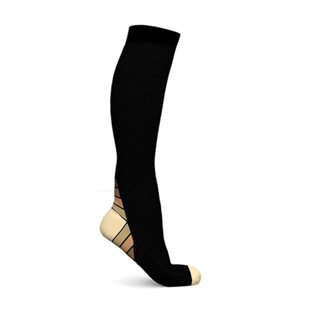 Calcetines de compresión para ciclismo, calcetines de bicicleta, calcetines de compresión para deportes de fitness para hombres y mujeres, calcetines de fútbol, calcetines para correr, se pueden fijar