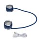 thumbnail image 1 of Miniventilador deportivo portátil para refrescarte con las manos libres mientras estás en movimiento Ventilador de cuello azul con carga USB, 1 of 8