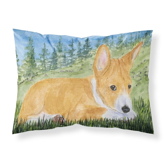 Carolines Treasures SS8016PILLOWCASE Basenji Fabric Standard Pillowcase Standard multicolor