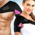 thumbnail image 4 of Dinheiro 1 pieza hombrera para hombres y mujeres | Soporte de compresión para desgarros del manguito rotador y otras lesiones del hombro | Manga de compresión para dolor articular, tendinitis y, 4 of 8