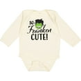 thumbnail image 3 of Inktastic Halloween So Franken Cute Boys or Girls Long Sleeve Baby Bodysuit, 3 of 5