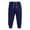Blue, variant on Patlollav Summer Mens Gym Workout Jogging Middle Pants Fit Elastic Casual Sportswear