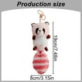 thumbnail image 2 of Clearance! Dienrx Raccoon Pendant, Household Pendant, Abaodam Raccoon Keychains Plush Stuffed Keychain Cute Soft Plush Raccoon Keychain Animal Pendant Toy Jewelry for Bag Purse, 2 of 8