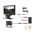 thumbnail image 2 of Car Rear View Camera For Truck Parking 7" HD Monitor Trailer 9-36V LED Waterproof Camera With Screen Easy Installation ,Effortless Control, 2 of 7