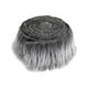 thumbnail image 5 of Tela de piel sintética Sunnimix Parches de piel lanuda Para disfraz Color blanco gris, 5 of 8