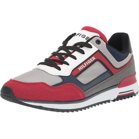 Tommy Hilfiger Mens Vocto2 Sneaker 12 Dark Red