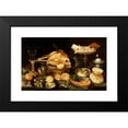 thumbnail image 2 of Peter Binoit 18x13 Black Modern Framed Museum Art Print Titled - Still Life with a Meal, 2 of 5