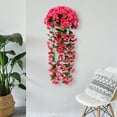thumbnail image 3 of Fake Outdoor Flowers Hanging Plant, Fake Flowers for Outdoors, Hanging Plants Hanging Faux Flowers, Cheap Artificial Flowers, 3 of 5