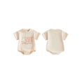thumbnail image 2 of BemeyourBBs Baby Girl First Birthday Outfits Silly Goose Bubble Romper One Years Old 1st Birthday Clothes Goose Balloon Letter Print Short Sleeve Bodysuit Casual Summer Spring Clothes, 2 of 9
