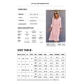 thumbnail image 2 of Dresses for Women Maxi Dress Fashion Tie Solid Midi Dress, 2 of 6