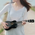 thumbnail image 3 of POMAIKAI Beginner Ukulele, Kids Guitar, 21 inch Ukelele for Adult Students with Gig Bag (Black), 3 of 5