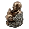 thumbnail image 2 of Ebros Drunken Hotei Happy Buddha With Wine Gourd Figurine 4"H Keepsake Amulet Decor Statue, 2 of 5
