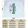 thumbnail image 3 of Loyola University Maryland Logo Fleece Blanket, Very Soft Microfiber Flannel Blanket for Couch Warm and Cozy for All Seasons, 3 of 6