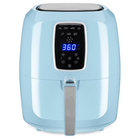 Best Choice Products 5.5qt 7-in-1 Electric Digital Family Sized Air Fryer Kitchen Appliance w/ LCD Screen, Non-Stick Coating, Temp Control, Timer, Removable Fryer Basket - Baby