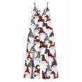 thumbnail image 7 of Women'S Summer Spaghetti Strap Jumpsuits Watercolor Gradient Flowers Loose Baggy Fit Wide Leg Rompers Casual Wear, 7 of 7