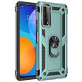 thumbnail image 1 of Shockproof Phone Case For Huawei P Smart 2021 2020 Luxury Car Magnetic Ring Armor Back Cover For Psmart Pro 2019 P Smart Z S Green P Smart Pro 2019, 1 of 6
